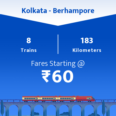Kolkata To Berhampore Trains